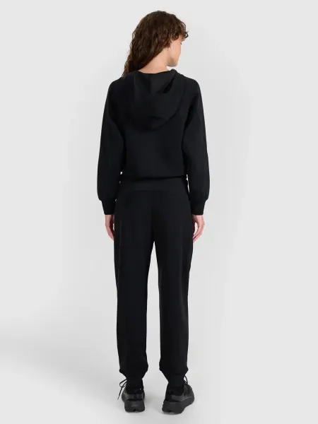 Dámske tepláky 4F TROUSERS CAS F1180-WAW25TTROF1180-21S-BLACK