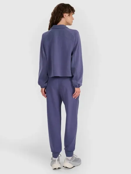 Dámske tepláky 4F TROUSERS CAS F1180-WAW25TTROF1180-32S-DENIM