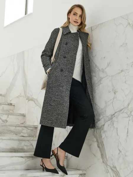 Grey Women's Coat ORSAY - Women's