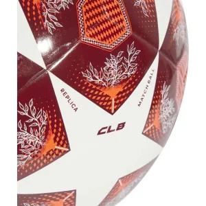 Futbalová lopta ADIDAS UCL CLB WHITE SOLRED CBURGU