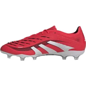 adidas PREDATOR PRO FG Pánske kopačky, červená, veľkosť 42