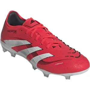 adidas PREDATOR PRO FG Pánske kopačky, červená, veľkosť 42