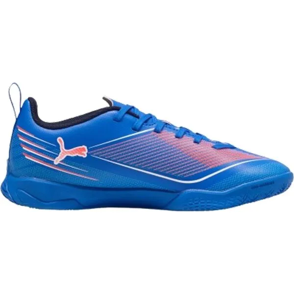 Puma ULTRA 6 PLAY IT JR Detská halová obuv, modrá, veľkosť 33