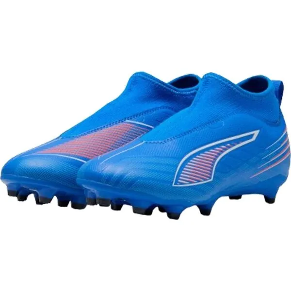 Puma ULTRA 6 MATCH+ LL FG/AG JR Detské kopačky, modrá, veľkosť 33
