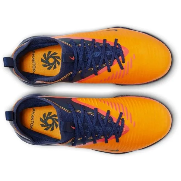 Nike JR PHANTOM 6 LOW ACADEMY TF EH Detské turfy, oranžová, veľkosť 32
