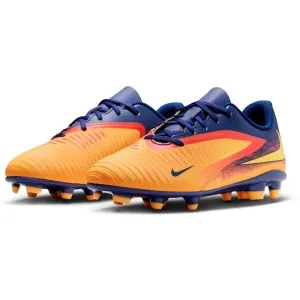 Nike JR PHANTOM 6 LOW CLUB FG/MG EH Detské kopačky, oranžová, veľkosť 32