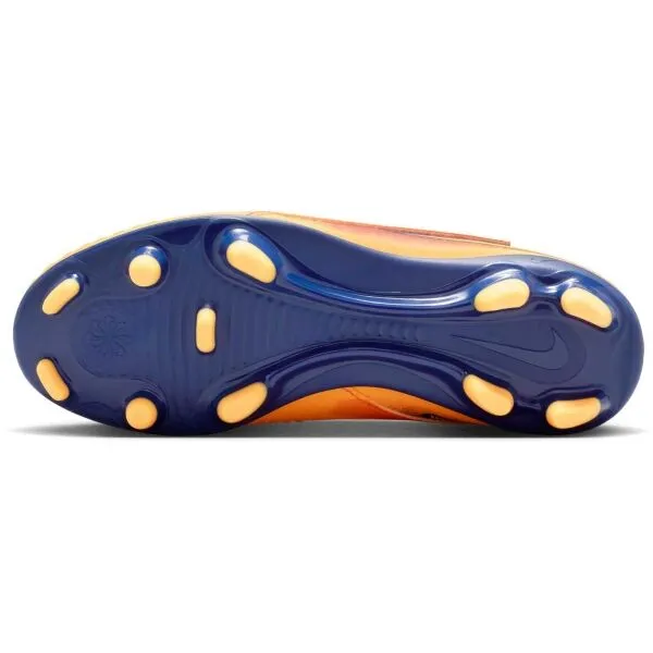 Nike JR PHANTOM 6 LOW CLUB FG/MG EH Detské kopačky, oranžová, veľkosť 32
