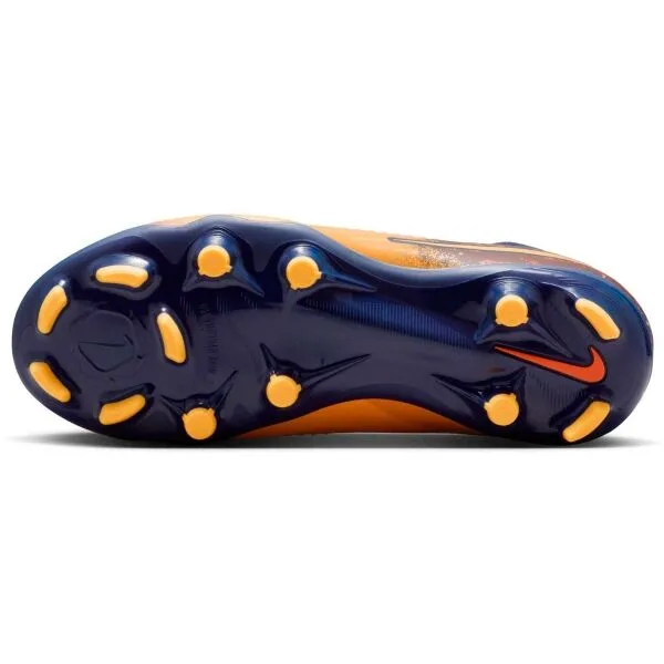 Nike JR PHANTOM 6 LOW ACAD FG/MG EH Detské kopačky, oranžová, veľkosť 33