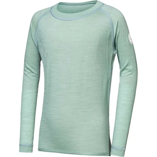 Sensor MERINO AIR SET Detské funkčný set, svetlo zelená, veľkosť
