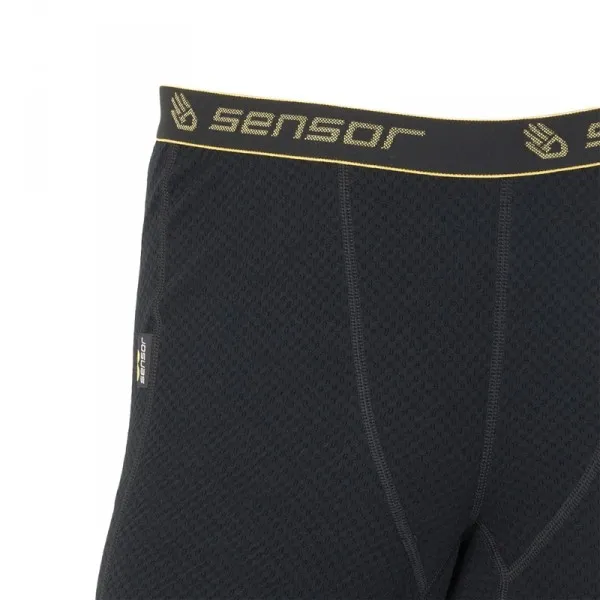 Sensor MERINOWOOL SPODKY M Pánske funkčné spodky, tmavo sivá, veľkosť