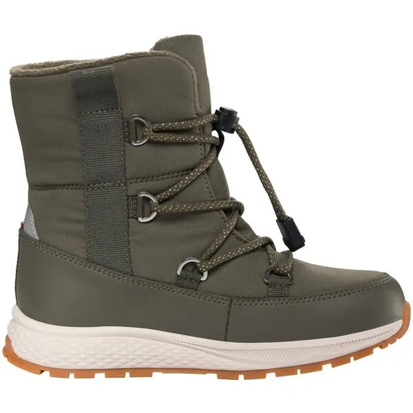 VIKING BY NORWAY EQUIP WARM WP SL Juniorská zimná obuv, khaki, veľkosť