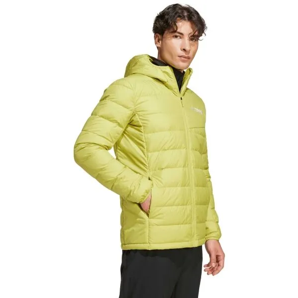 adidas MULTI TERREX DOWN HO JACKET Pánska bunda, žltá, veľkosť