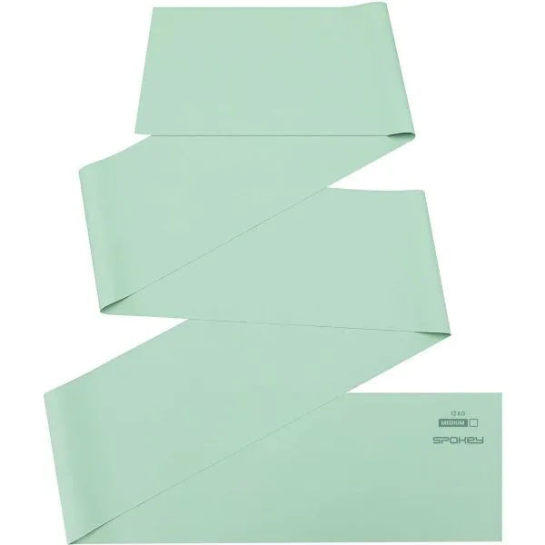Spokey RIBBON TEX MEDIUM Posilňovacia guma, zelená, veľkosť