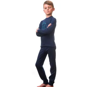 Sensor MERINO DF Detské spodky, tmavo modrá, veľkosť