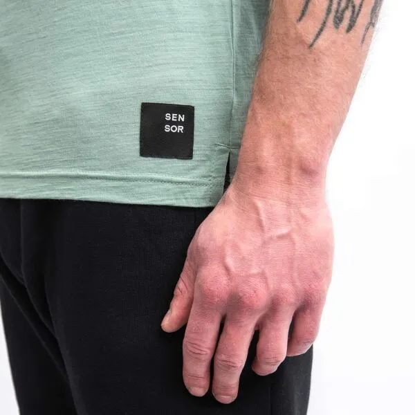 Sensor MERINO AIR Pánske funkčné tričko, svetlo zelená, veľkosť