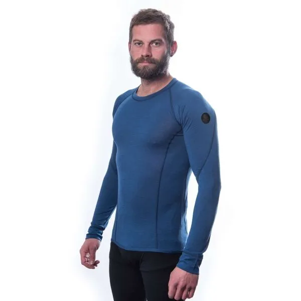 Sensor MERINO AIR Pánske funkčné tričko, tmavo modrá, veľkosť