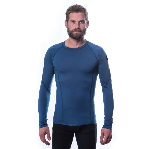 Sensor MERINO AIR Pánske funkčné tričko, tmavo modrá, veľkosť