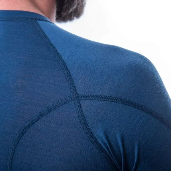 Sensor MERINO AIR Pánske funkčné tričko, tmavo modrá, veľkosť