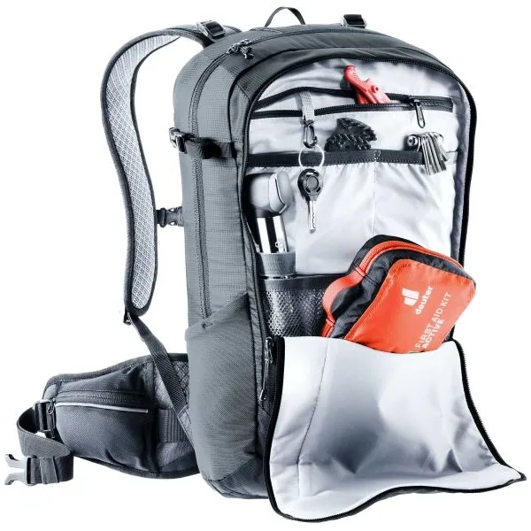 DEUTER FLYT 14 Cyklistický ruksak, čierna, veľkosť