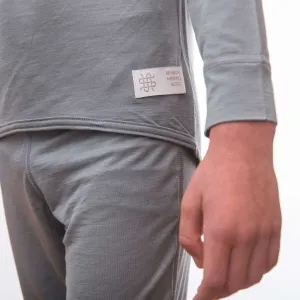 Sensor MERINO ACTIVE SET Detský funkčný set, sivá, veľkosť