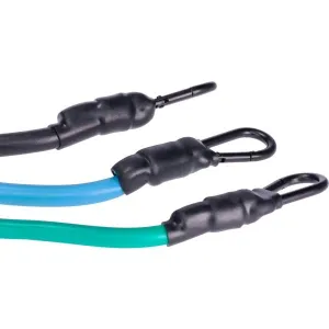 Spokey TENSO Set expandérov s adaptérmi na členky, čierna, veľkosť