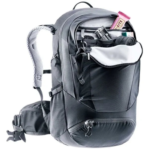 DEUTER TRANS ALPINE 28 SL Cyklistický ruksak, čierna, veľkosť