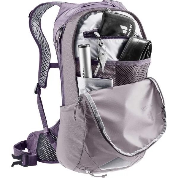 DEUTER RACE AIR 10 Cyklistický ruksak, fialová, veľkosť