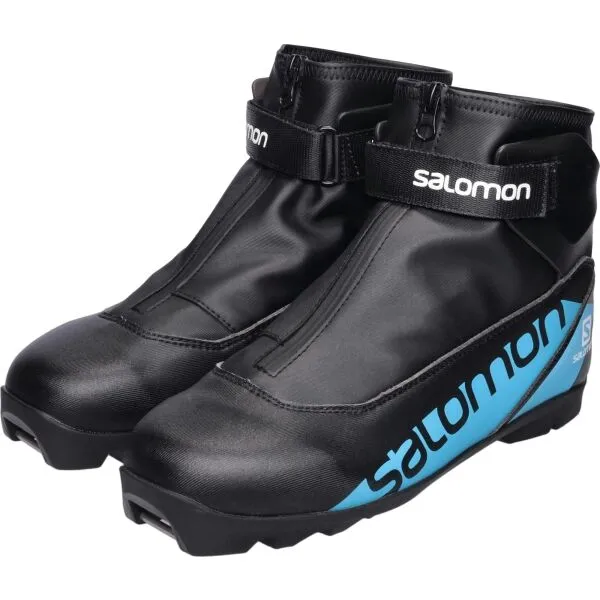 Salomon R/COMBI PROLINK JR Juniorská obuv na bežky, čierna, veľkosť 40