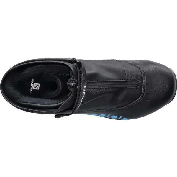Salomon R/COMBI PROLINK JR Juniorská obuv na bežky, čierna, veľkosť 40