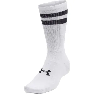 Under Armour ESSENTIAL CREW Unisex ponožky, biela, veľkosť M