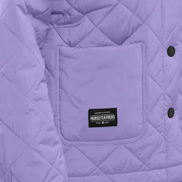 HORSEFEATHERS Bunda Oia - lavender PINK velikost S