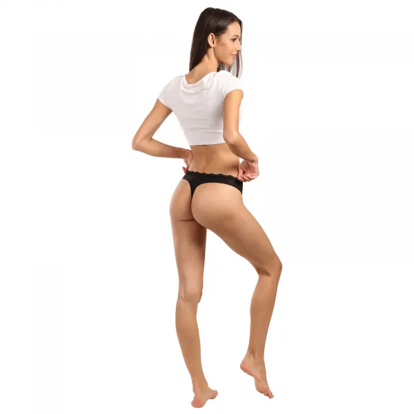 3PACK dámske tangá Calvin Klein viacfarebné (QD5300-3VQ) M