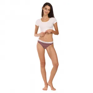 3PACK dámske tangá Tommy Hilfiger viacfarebná (UW0UW06134 0WX) M
