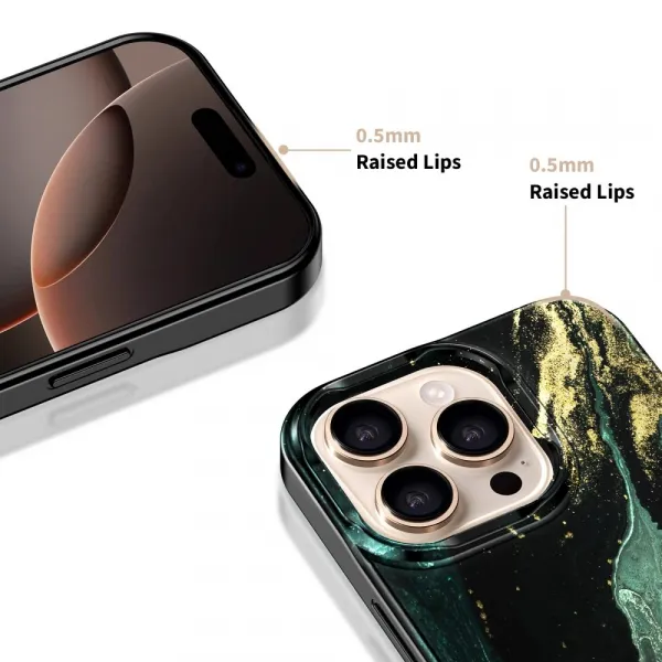 Tech-Protect Lamano MagSafe kryt na iPhone 16 Pro, verde aura