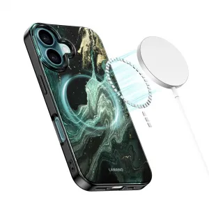 Tech-Protect Lamano MagSafe puzdro, iPhone 16, verde aura