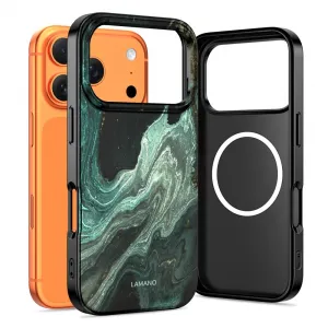 Tech-Protect Lamano MagSafe obal, iPhone 17 Pro, verde aura