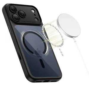 Tech-Protect MagPeak MagSafe CC kryt na iPhone 17 Pro Max, čierny