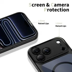 Tech-Protect MagPeak MagSafe CC kryt na iPhone 17 Pro Max, čierny