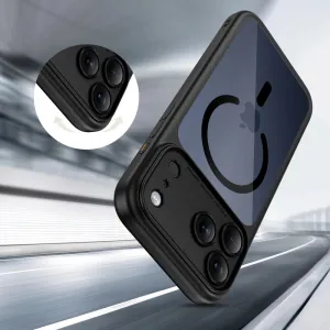 Tech-Protect MagPeak MagSafe CC kryt na iPhone 17 Pro Max, čierny