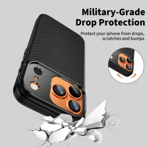 Tech-Protect Kevlar Aramid CC MagSafe puzdro, iPhone 17 Pro, čierne