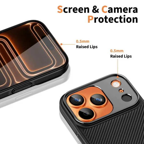 Tech-Protect Kevlar Aramid CC MagSafe puzdro, iPhone 17 Pro, čierne