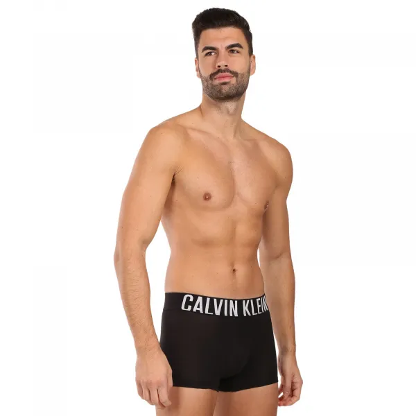 3PACK pánske boxerky Calvin Klein čierné (NB3608A-ZDM) M, trenky
