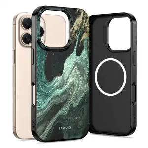 Tech-Protect Lamano MagSafe kryt na iPhone 16 Pro, verde aura