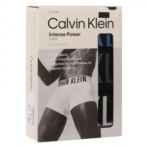 3PACK pánske boxerky Calvin Klein čierné (NB3608A-ZDM) M, trenky