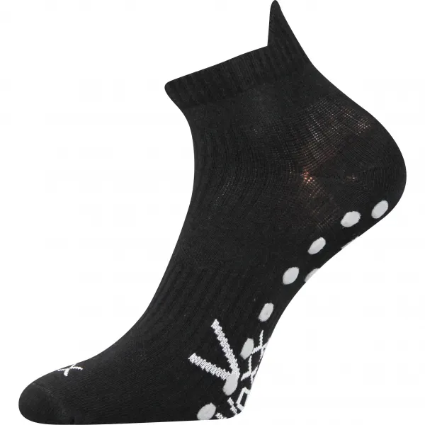 3PACK ponožky VoXX ABS čierne (Joga) M