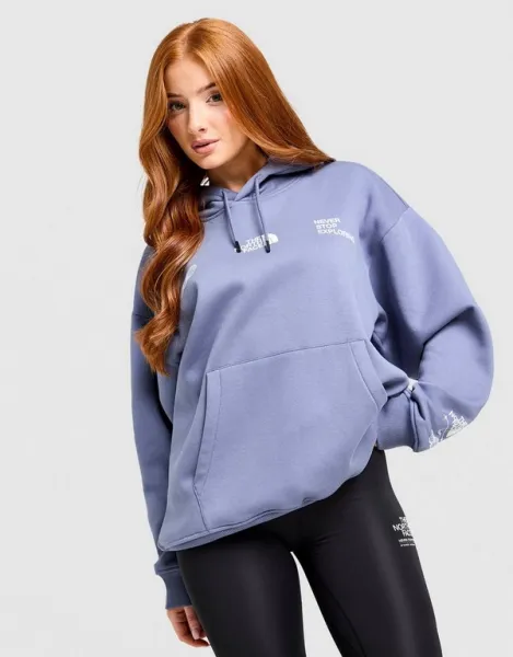 The North Face Mikina S Kapucňou Oversize Location