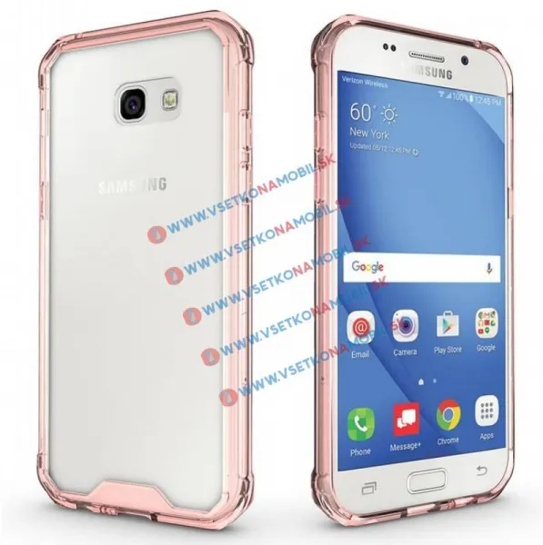 SHOCK Ochranný kryt Samsung Galaxy A7 2017 (A720) ružový