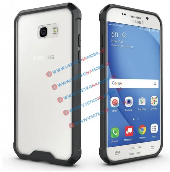 SHOCK Ochranný kryt Samsung Galaxy A7 2017 (A720) čierny