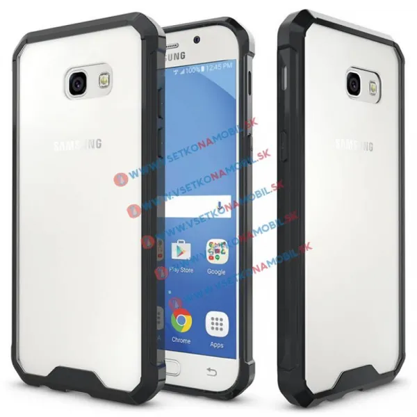SHOCK Ochranný kryt Samsung Galaxy A7 2017 (A720) čierny