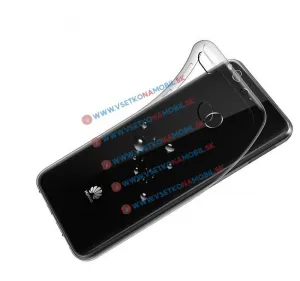 Silikónový obal Huawei P9 Lite 2017 priehľadný